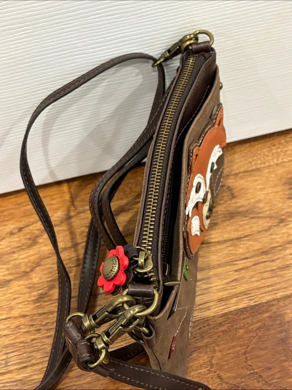 Chala Brown Crossbody Bag Fox Woodland